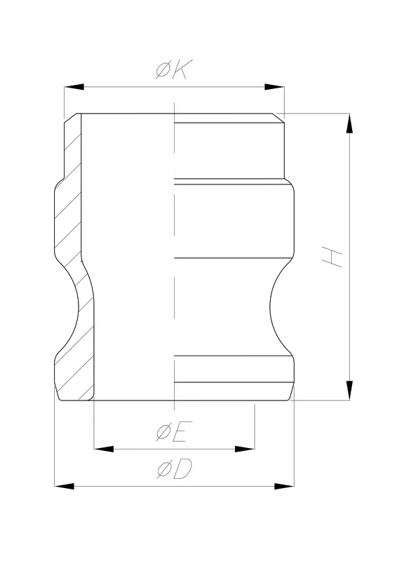 Adaptor Female Threaded